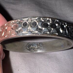 Coach bangle bracelet (Worn)